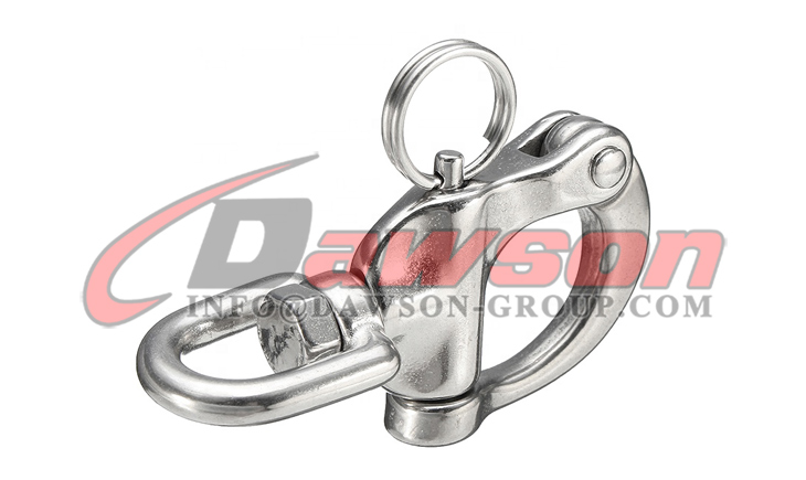 Stainless Steel Eye Swivel Snap Shackle With Jaw Stainless Steel 304