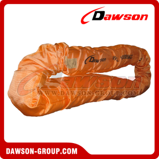 WLL 80T Polyester Round Slings AS 4497
