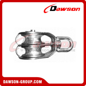 AISI304 AISI316 Swivel Eye Pulley