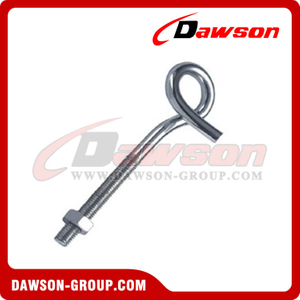 Screw With Nut Zinc Plated