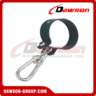 Collar Hook With Snap Hook Zinc Plated