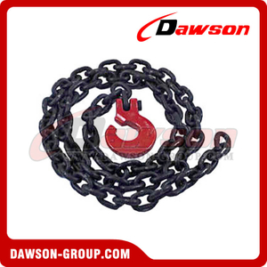 G100 Logging Chain Chokers / Grade 100 Chain Choker with Clevis Forest Hook