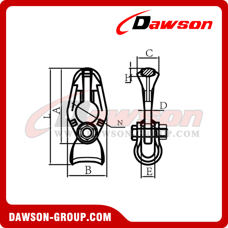DS1037 G100 Chain Rope Connector for Logging