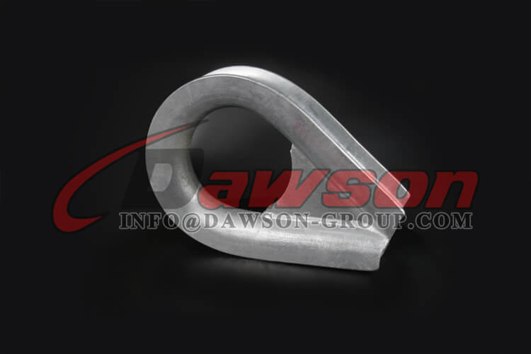 Hot Dip Galvanized Fiber Rope Thimble K3B with Ear & Master Link for
