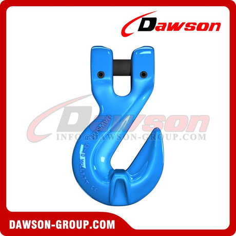 WLL 15,000 lb SET OF 2 G100 1/2" CLEVIS GRAB HOOK for 1/2" Grade 100 CHAIN 