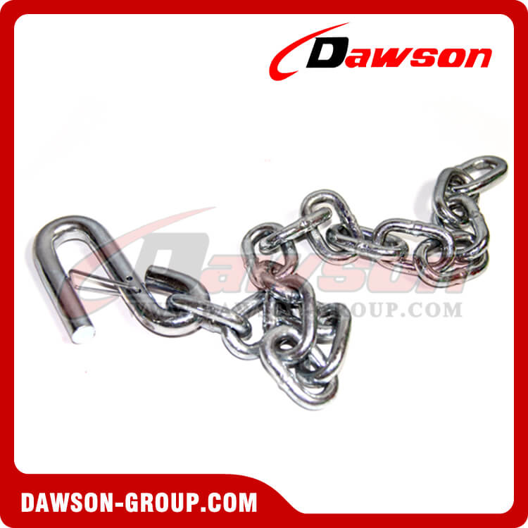 G30 Trailer Safety Chains Assembly with S Hook