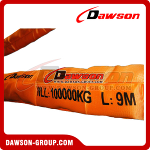 WLL 100T Polyester Round Slings