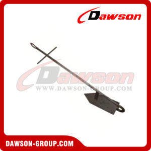 Hot Dipped Galvanized Single Fluke Anchor / H.D.G. Single Claw Anchor for Boat
