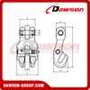 DS1057 G100 Forged Alloy Steel Clevis Chain Clutch with Safety Pin for Adjust Chain Length