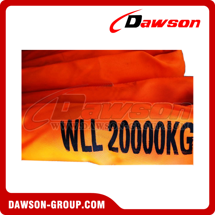 WLL 20T Polyester Round Slings