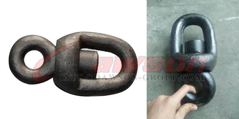 Chicago Hardware Drop Forged Hot Dip Galvanized Eye X Eye Swivels