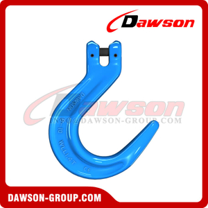 DS1082 G100 Forged Alloy Steel Clevis Foundry Hook, Large Opening Hook
