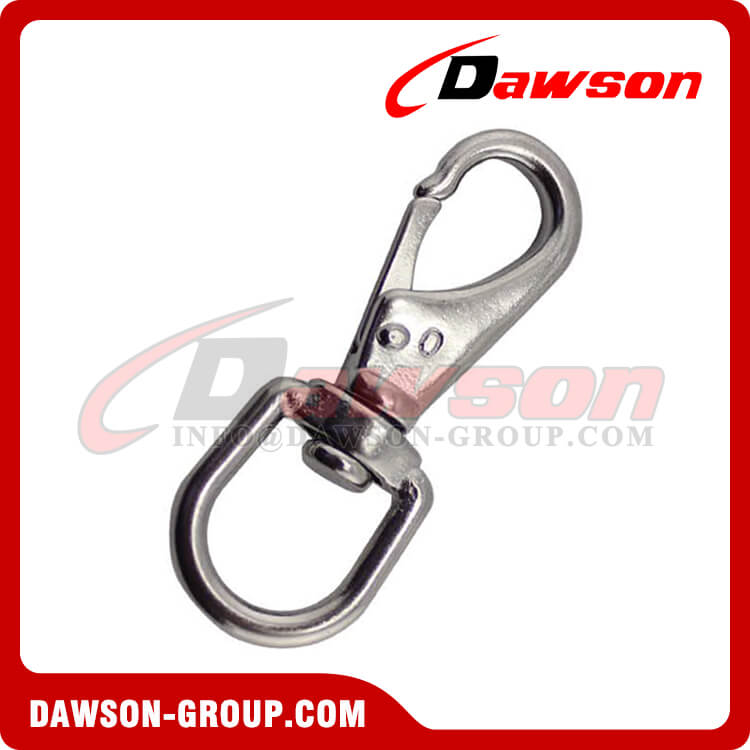 Stainless Steel Snap Hooks, Carbine Carabiner Boat Hooks