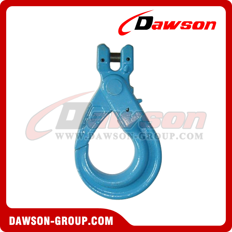 DS1006 G100 European Type Forged Clevis Self-Locking Hook for Lifting Chain Slings