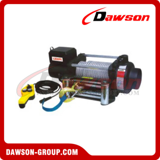 DS-KDJ-12000L 12000lbs 12V DC CE Approval Electric Winch with Remote Control