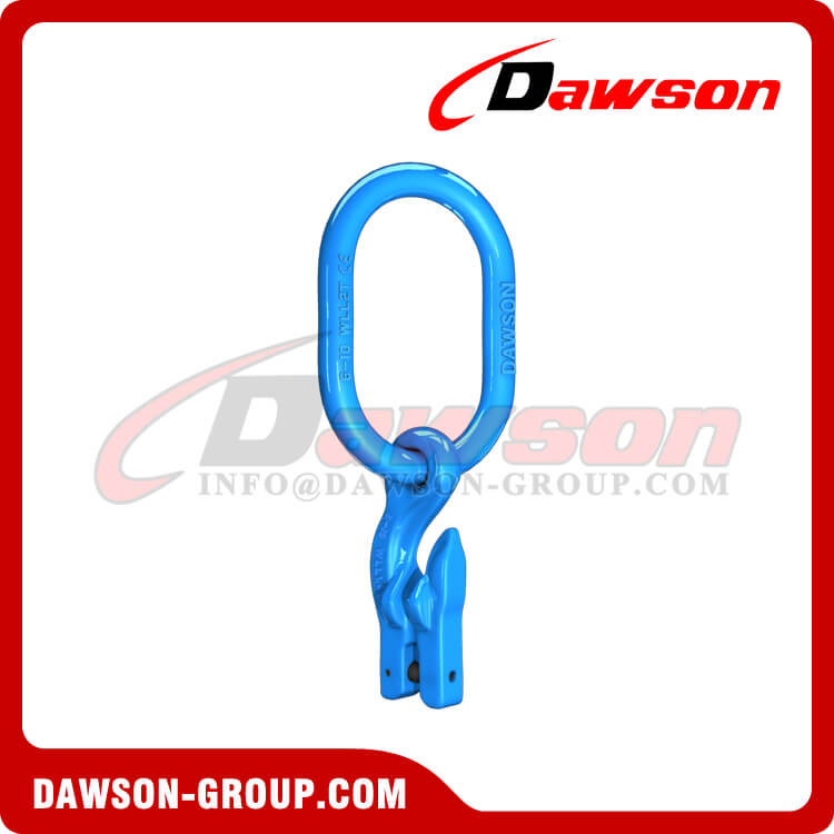 DS1073 G100 Master Link with Eye Grab Hook with Clevis Attachment for Adjust Chain Length