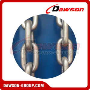 Grade 100 Grade 80 Grade 63 High Strength Mining Round Link Chain / Grade D Grade C Grade B High Strength Mining Round Link Chain