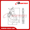 DS1003 G100 Eye Sling Hook with Latch for Chain Slings