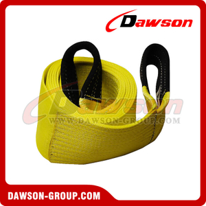6 inch 1-Ply Nylon Recovery Tow Strap with 10 inch Cordura Eyes