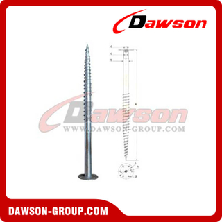 DSb11 F76×1200×220 Earth Auger F Ground Pile Series