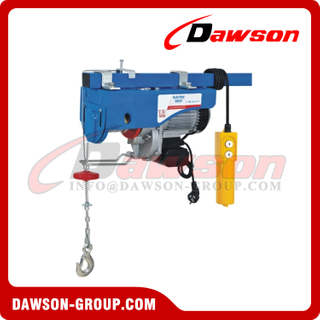 DS1000GD 12M 20M 30M 40M Mini Electric Hoist with with Quick Installation Hook, Electric Wire Rope Hoist Type D