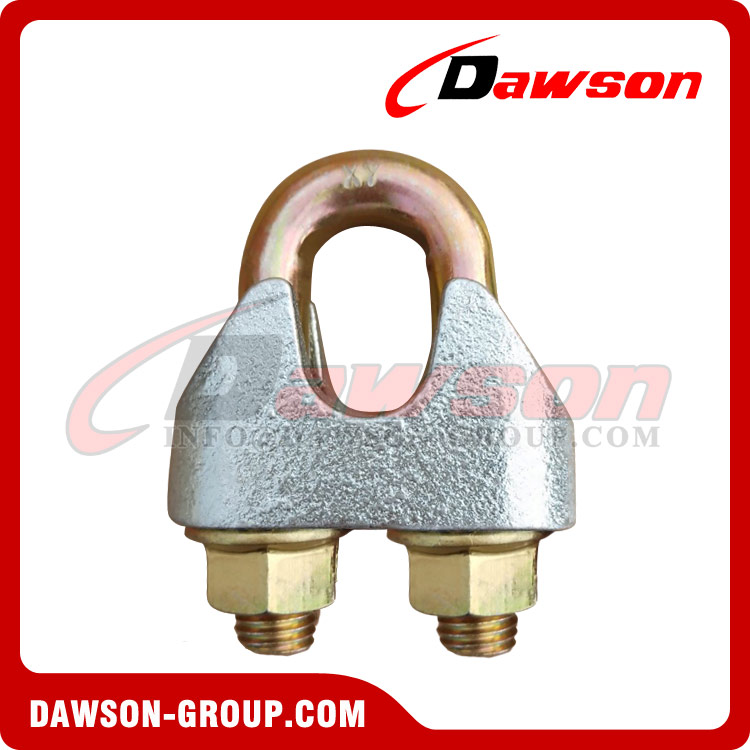 EN 134115 2003 Type A UBolt Wire Rope Clip, Electric Galvanized Wire Rope Grips, Galvanized