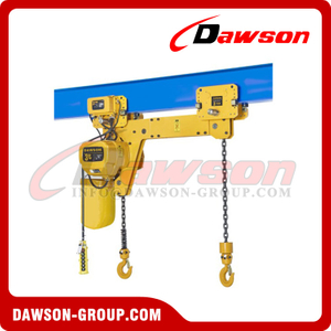 DS-HHBBTW Twin Hook Electric Chain Hoist with Electric Trolley