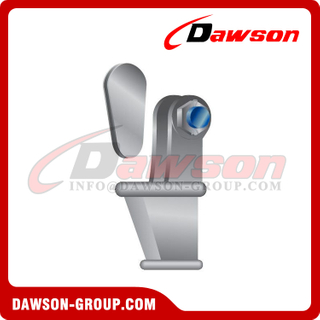 EN 13411-6 Hot Dipped Galvanized High Tensile Steel Open Wedge Socket With Safety Bolt DG-6423