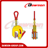 DS-KNMK / DS-KNMKA Non-Marking Vertical Clamps, Non Marring Plate Lifting Clamp