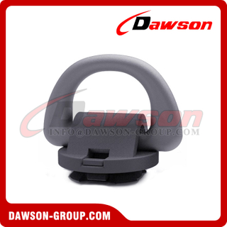 DS-AL-J1-50T Turnfoot D-ring 50Ton, Container D Ring, Weld-on Lashing D Ring