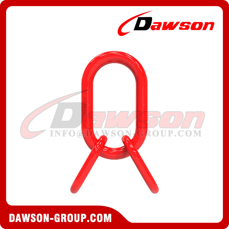 DS092 G80 U.S. Type Forged Master Link Assembly for Wire Rope Lifting Slings / Chain Slings