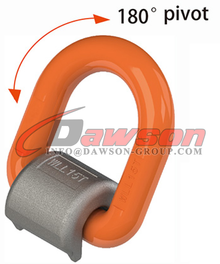 G80 Heavy Duty Bolt On D Ring Lifting Points, Grade 80 Lifting Points, Bolton Tie Down Rings