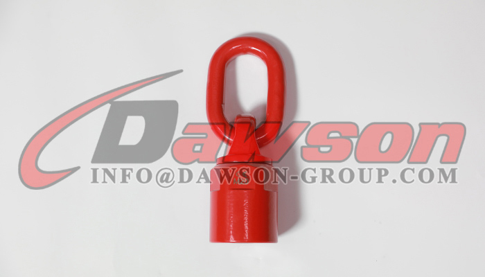 G80 Lifting Screw Point Female Type, Grade 80 Alloy Steel Swivel