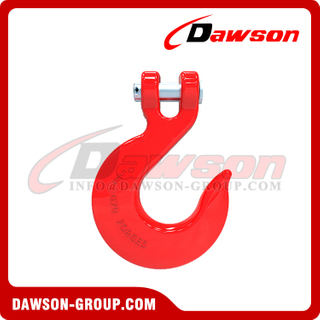  DS124 A331 G70 Grade 70 Forged Alloy Clevis Slip Hook, H331 G43 Grade 43 Forged Carbon Steel Clevis Slip Hook for Lashing or Pulling