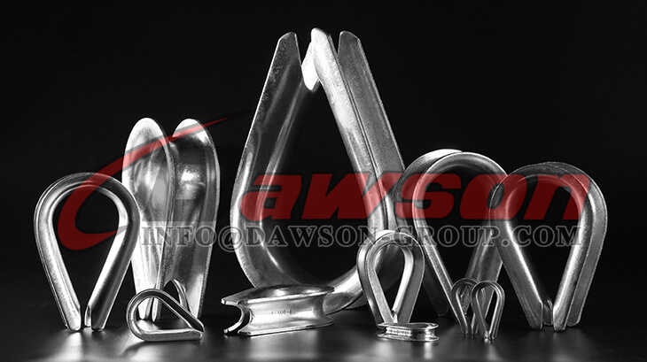 G411 Standard Wire Rope Thimbles, Super Carbon Steel Wire Rope Thimbles ...