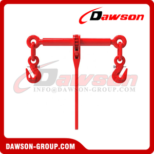 DS786 G80 Ratchet Binder with Safety Hooks with Long Handle, Grade 80 Ratchet Type Load Binder