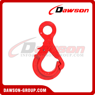 DS077 G80 Special Eye Self-locking Hook for Crane Lifting Chain Slings