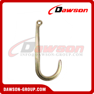 G70 Forged Alloy Steel Eye Type J Type Hook with Round Hole