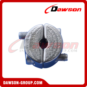 Stainless Steel Stopper on Wire Rope, Wire Rope Ring Clamp