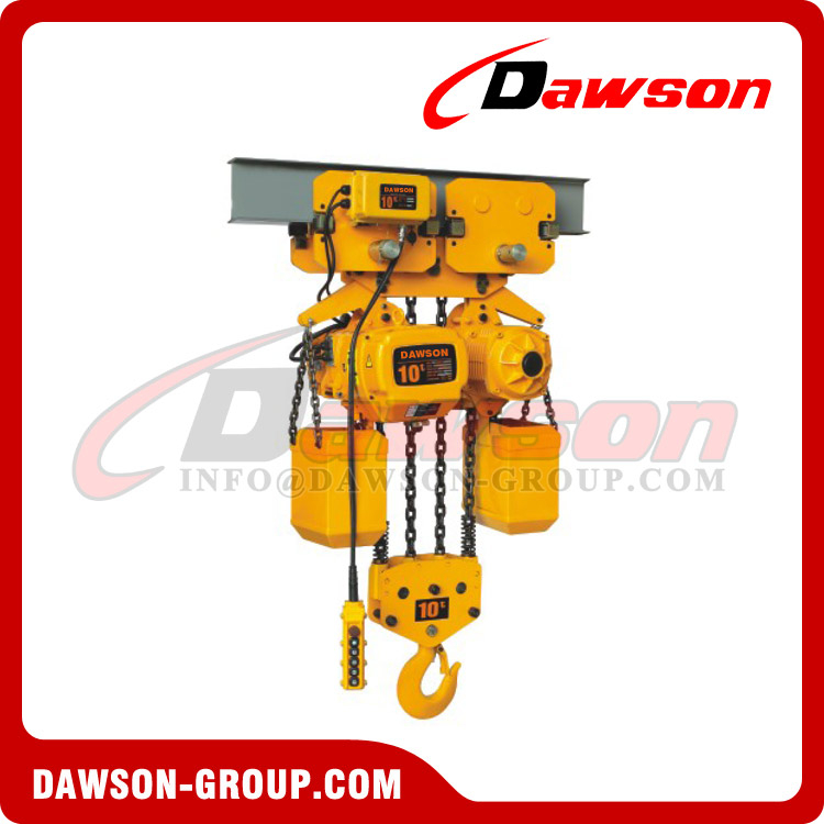 10 Ton Electric Chain Hoist with Electric Trolley