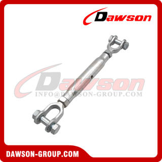 DIN 1478 Turnbuckle Pipe Body Type Jaw & Jaw