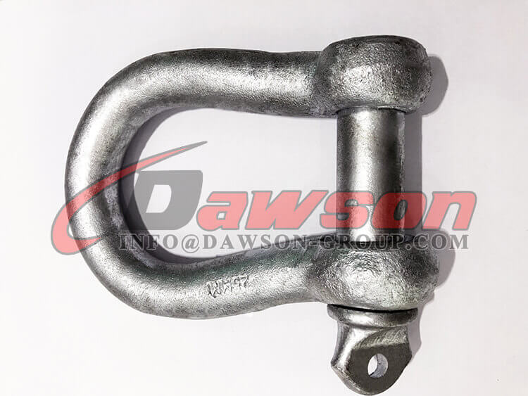 Bow Shackles Shackle 2 x 5mm Screw Pin Commercial Galvanised Lifting Towing 