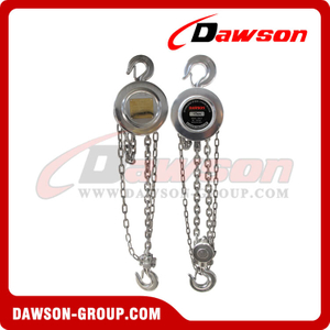 0.5T - 10T Stainless Steel Chain Hoist / Pulley Chain Block for Lifting
