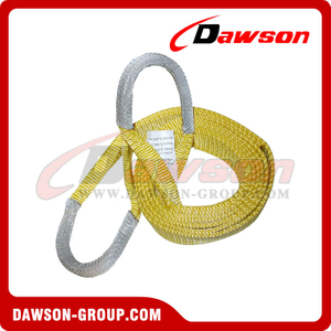 2 inch 15 feet 1-Ply Nylon Recovery Tow Strap with 8 inch Cordura Eyes