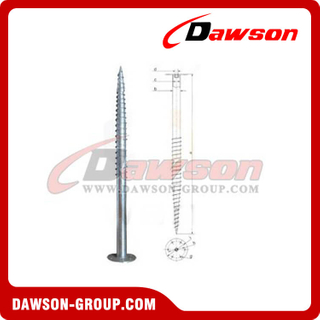 DSb16 F88.9×2000×220 Earth Auger F Ground Pile Series