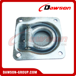 PPE-12 BS 2270kgs/5000lbs Hot Galvanizing Recessed Pan Fitting, Anchoring Fitting Single
